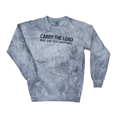 Crew Neck Sweatshirt-Ocean - Carry The Load Shop