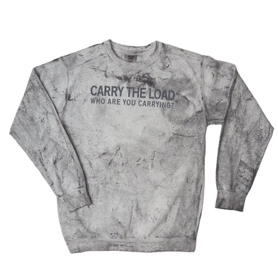 Crew Neck Sweatshirt-Smoke - Carry The Load Shop