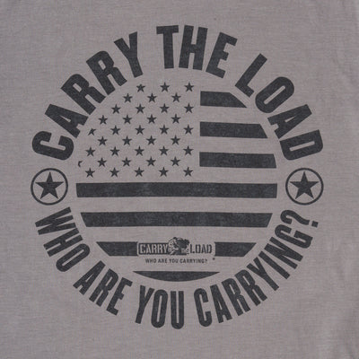 CTL Flag T-Shirt - Gray - Carry The Load Shop