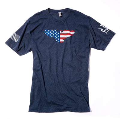 Eagle Flag T-Shirt - Carry The Load Shop