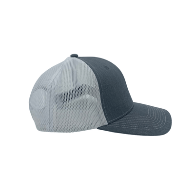 Embroidered Logo Cap--Gray with White Back - Carry The Load Shop
