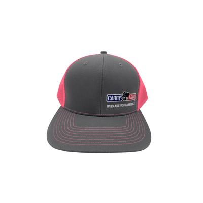 Embroidered Logo Cap--Pink - Carry The Load Shop
