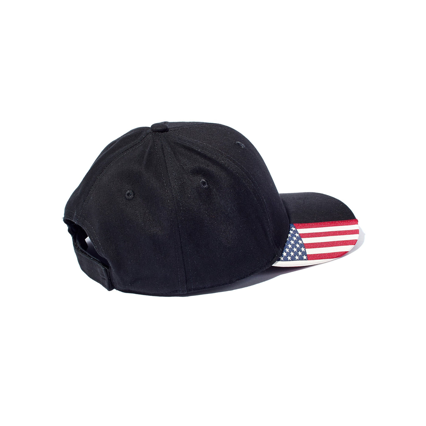 Flag Brim Cap - Black - Carry The Load Shop