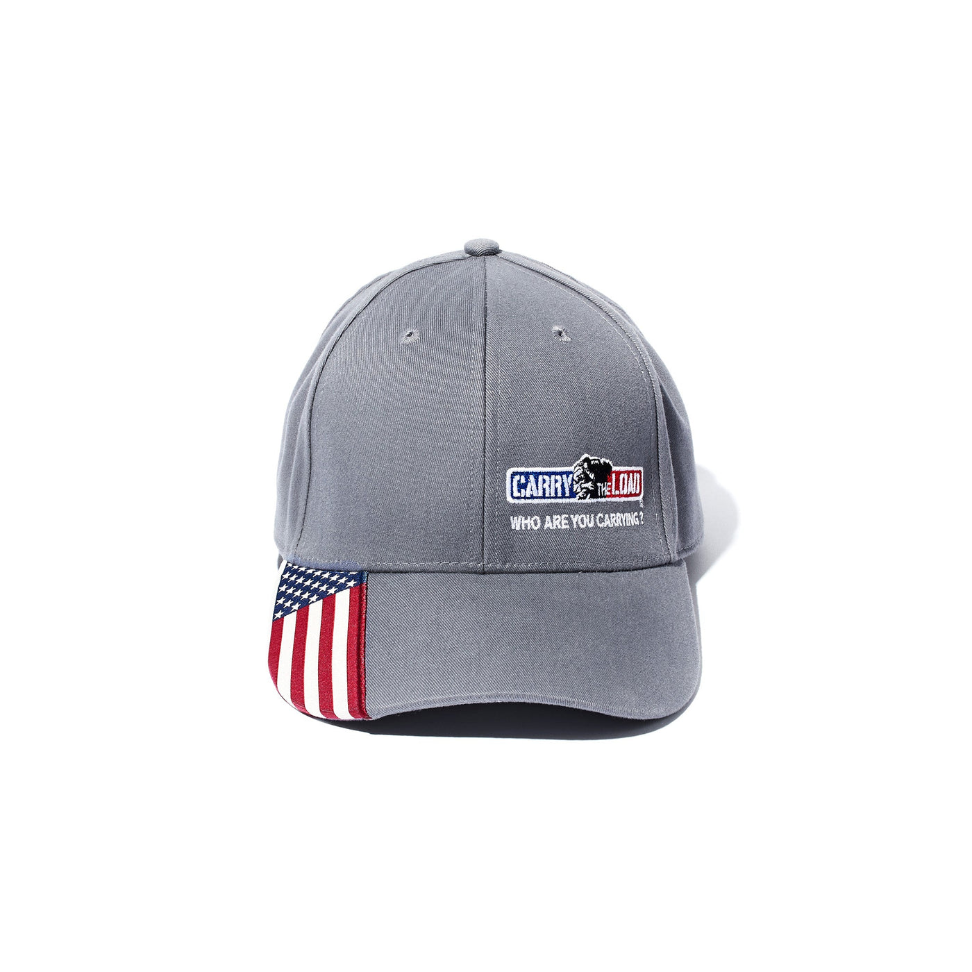 Flag Brim Cap - Grey - Carry The Load Shop