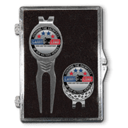 Grip Divot Tool and Classic Hat Clip Ball Marker Kit - Carry The Load Shop