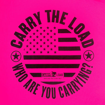 Women's Tank with Logo- Pink - Carry The Load Shop